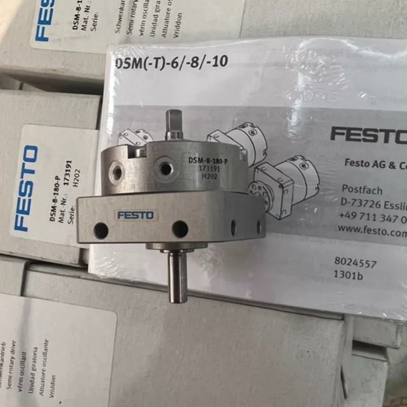 270° Adjustable Angle Double-Acting Rotary Vane Pneumatic Swing Cylinder Semi-Rotary Actuator Size 40