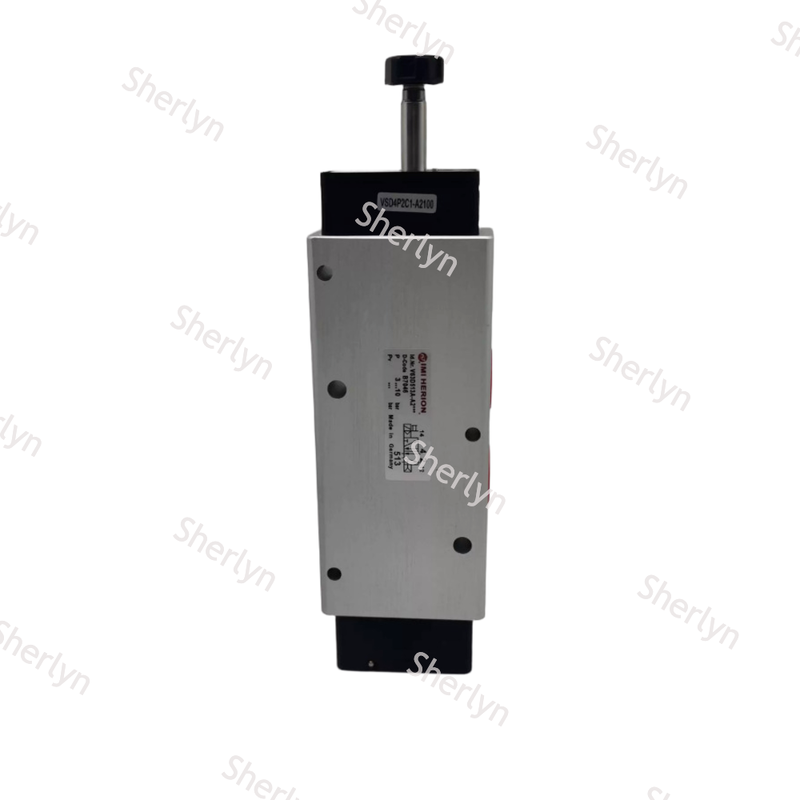 Valvola a solenoide pilota pneumatica industriale 5/2 vie V63D513A-A213J, valvola a solenoide singolo a ritorno a molla NORGREN V63