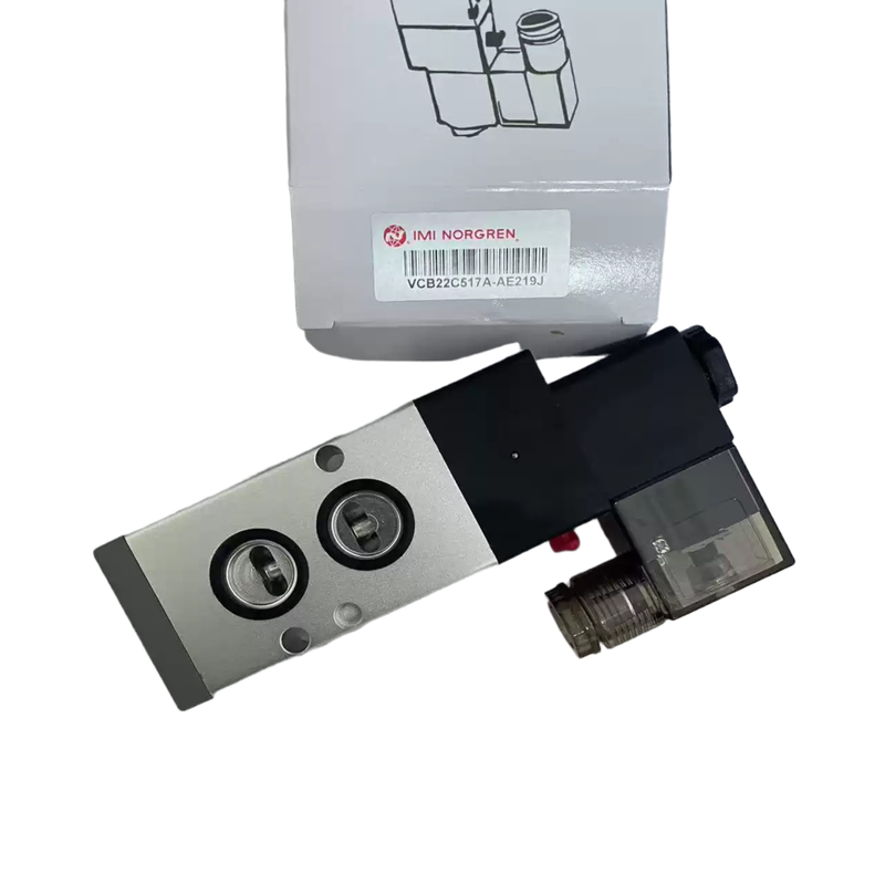 Valvola direzionale pneumatica a solenoide montata NAMUR IMI NORGREN VCB22C517A-AE219J G1/4 AC220V 5/2 per attuatore