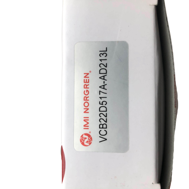 3350 L/min Alto flusso NORGREN VCB22D517A-AD213L Valvola solenoide G1/2 24VDC 5/2 Valvola a bobina pneumatica di ritorno a molla Corpo in alluminio IP65
