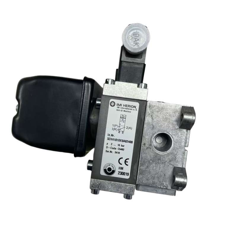Valvola di sicurezza autoverificante IMI Norgren SCVA101DE0A02400 IMI Herion 3/2 vie Valvola di scarico ridondante