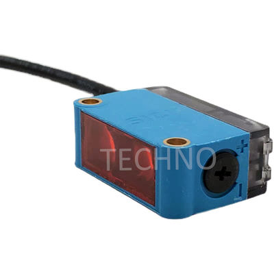 W12-2 Sensore di distanza laser Sick Cable di regolazione IO-Link in plastica 2mW/Sr