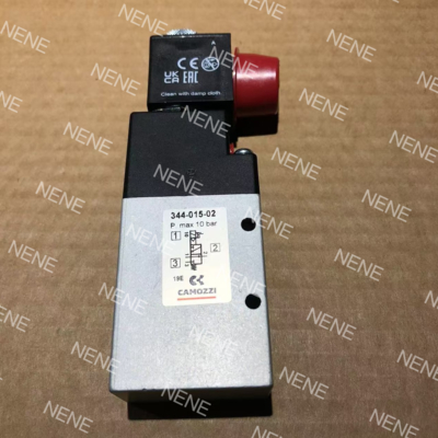 344-015-02-G77 Valvola elettromagnetica 334-015-02-G77/7J/7K/73/72 CAMOZZI Valvola solenoide 3/2 via 1/4