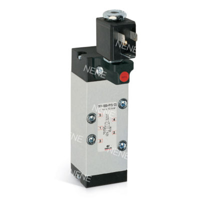 CAMOZZI 951-000-P11-23-G7J Elettrovalvola ISO5599-1 Dimensione 1 5/2 vie, Doppia elettrovalvola 230V AC 3.5VA