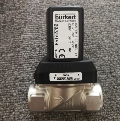 Burkert 6213EV Elettrovalvola G1/2 00222156 00222157 00222158 Valvola a due vie per acqua