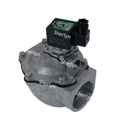 Valvola a diaframma con porta filettata da 2-1/2 pollici ASCO SCG353A051 Pulizia industriale della polvere di 353 serie