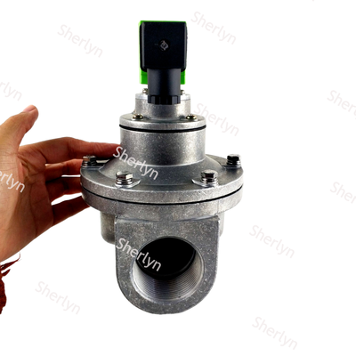 DMF-T-40S BFEC Valvola di impulso solenoide in linea DN40, 1,5 pollici, bobina DC24V AC220V opzionale, pezzo di ricambio per raccoglitore di polvere