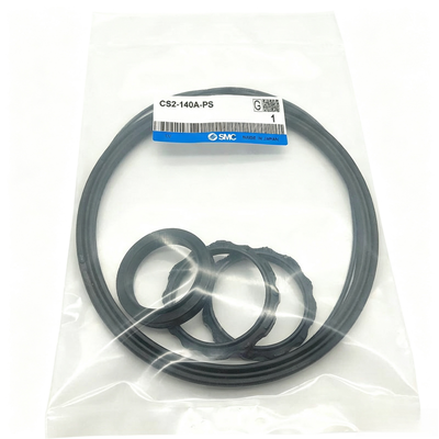 Kit di riparazione cilindro SMC CS1-125A-PS / CS2-125A-PS Set completo di guarnizioni per cilindro pneumatico CS1 CS2 con alesaggio da 125 mm Guarnizioni in gomma anti-perdita Ricambi per automazione industriale