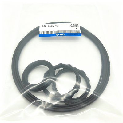Kit di riparazione del cilindro SMC compatibile CS1‐300A‐PS / CS2‐300A‐PS NBR Componenti di ricambio di tenuta comprende anello per asciugamani per il cambio del cilindro CS1 CS2